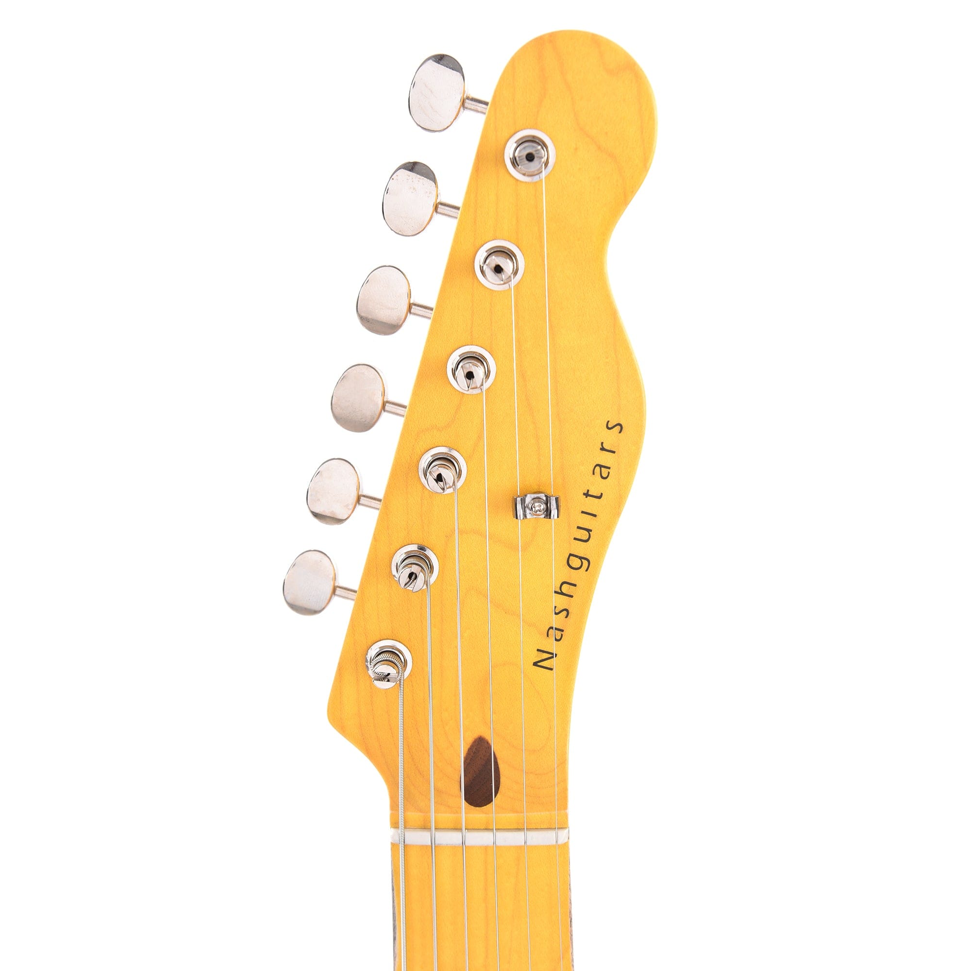 Nash T-72 Thinline Ash Amber Light Aging w/3-Ply Black Pickguard & Lollar Pickups Electric Guitars / Solid Body