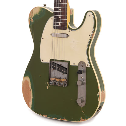 Nash TC-63 Army Green Heavy Relic w/Double Binding Electric Guitars / Solid Body