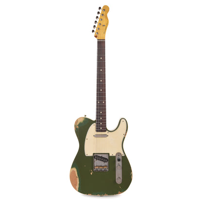 Nash TC-63 Army Green Heavy Relic w/Double Binding Electric Guitars / Solid Body