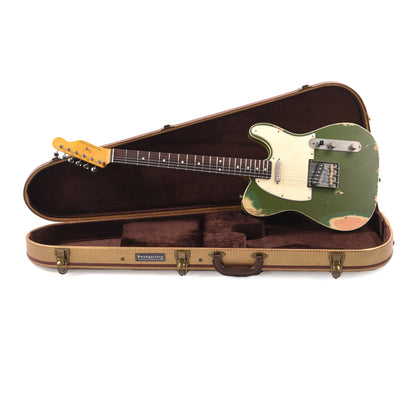 Nash TC-63 Army Green Heavy Relic w/Double Binding Electric Guitars / Solid Body