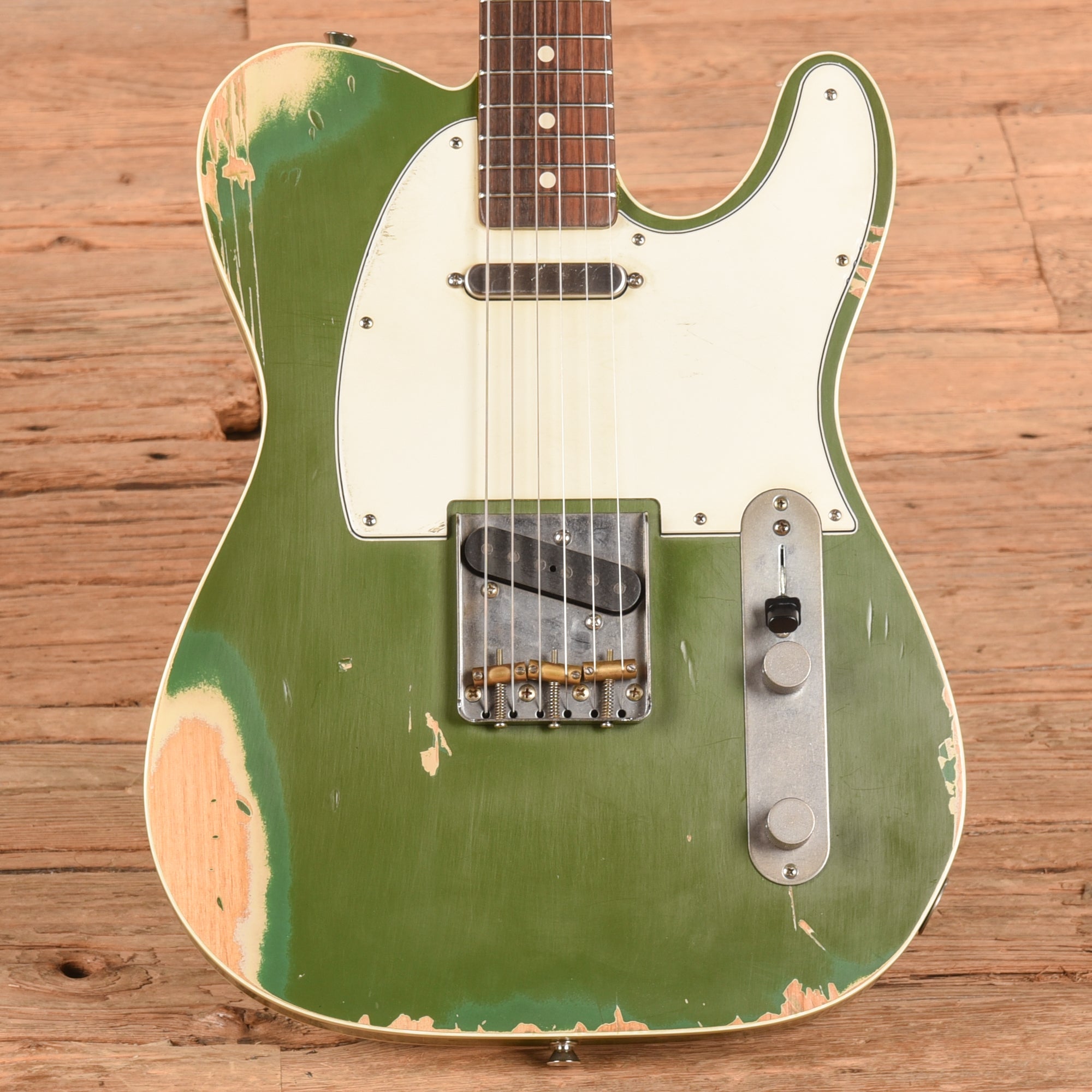 Nash TC-63 Army Green Electric Guitars / Solid Body