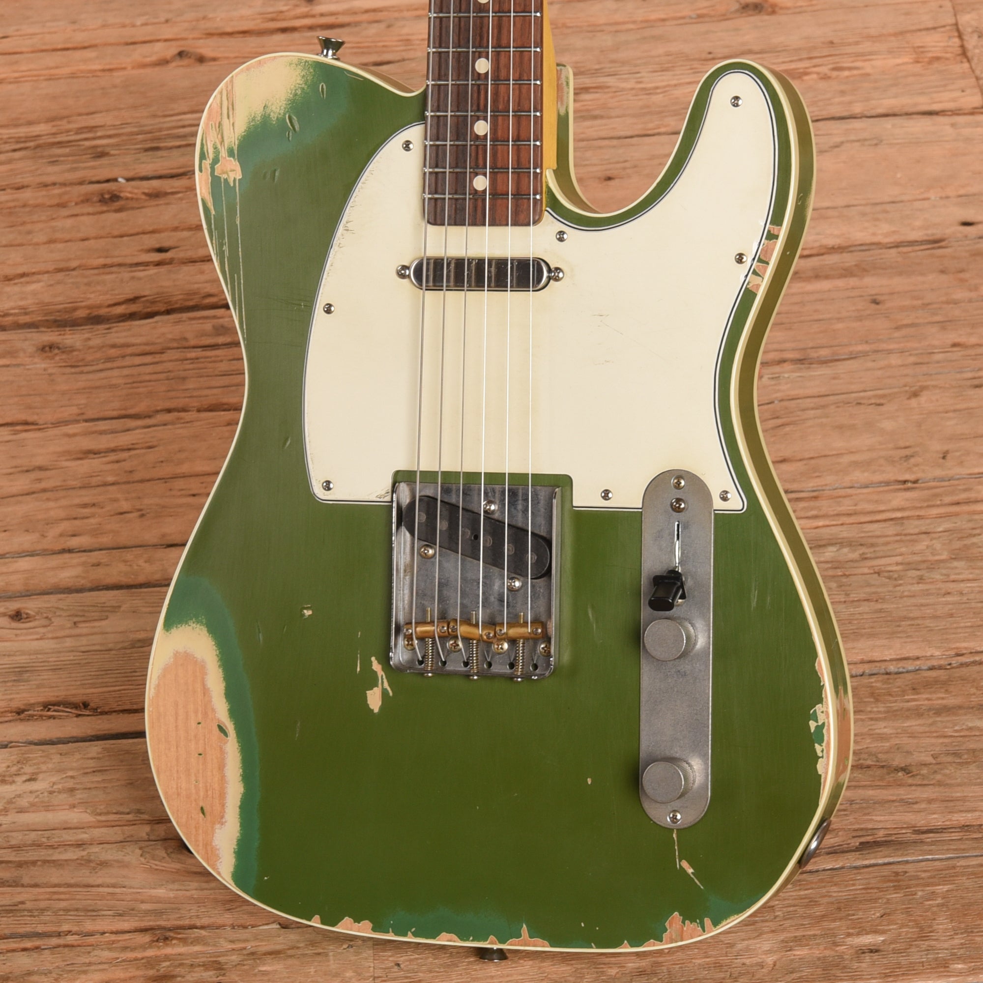 Nash TC-63 Army Green Electric Guitars / Solid Body