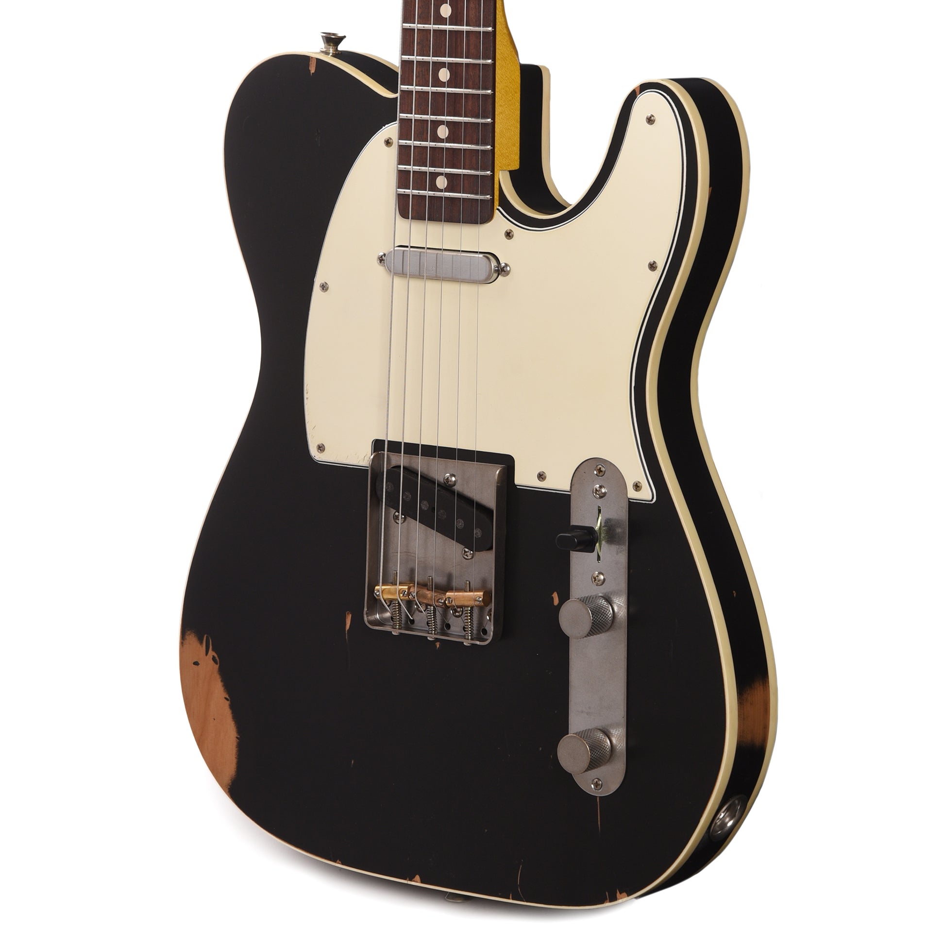 Nash TC-63 Black Medium Relic w/Double Binding Electric Guitars / Solid Body