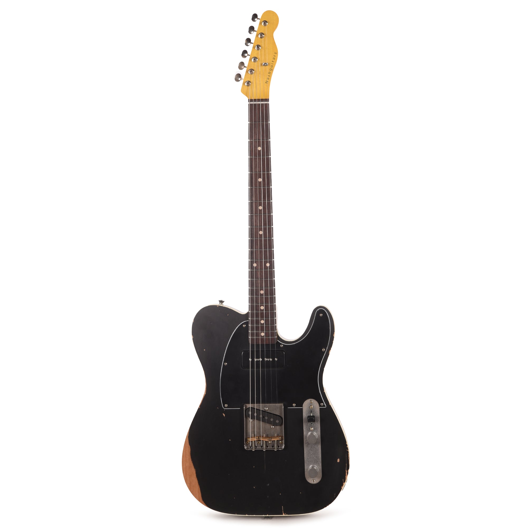 Nash TC-63 Black Medium Relic w/Lollar Vintage P-90 Electric Guitars / Solid Body