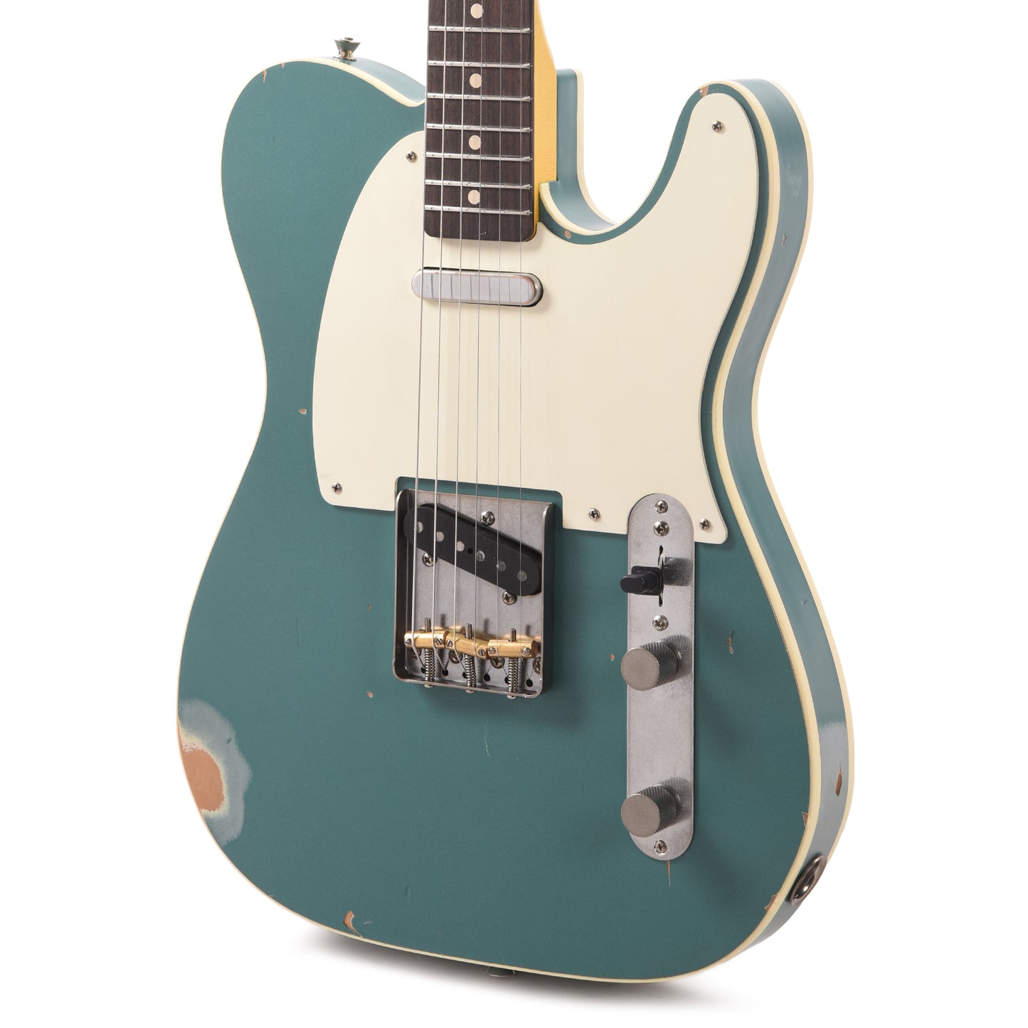 Nash TC-63 Sherwood Green Metallic Medium Relic w/Double Binding Electric Guitars / Solid Body