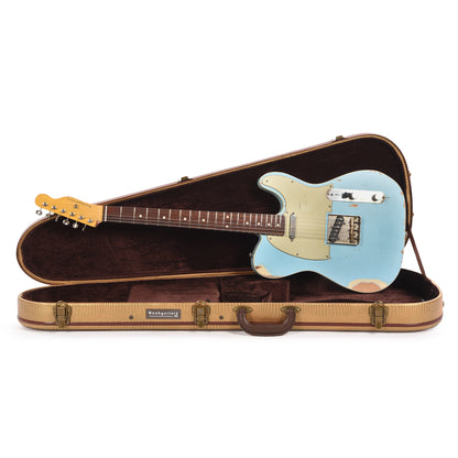 Nash TC-63 Sonic Blue Heavy Relic w/Double Binding Electric Guitars / Solid Body