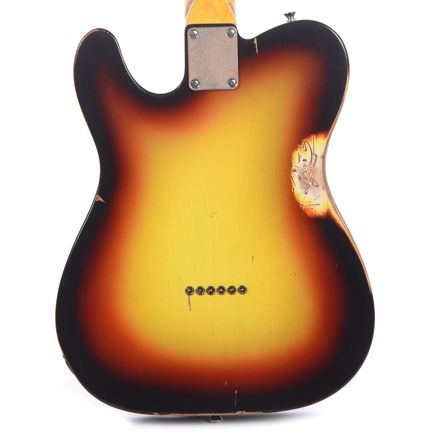 Nash TC-72 3-Tone Sunburst Medium Relic w/3-Ply Black Pickguard & Lollar Pickups Electric Guitars / Solid Body