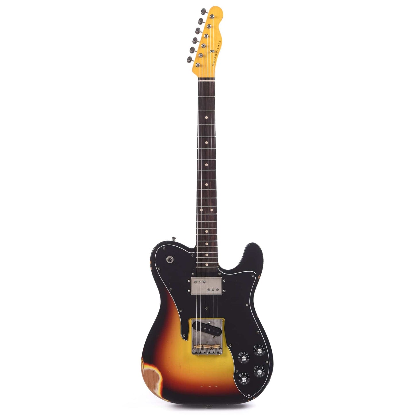 Nash TC-72 3-Tone Sunburst Medium Relic w/3-Ply Black Pickguard & Lollar Pickups Electric Guitars / Solid Body
