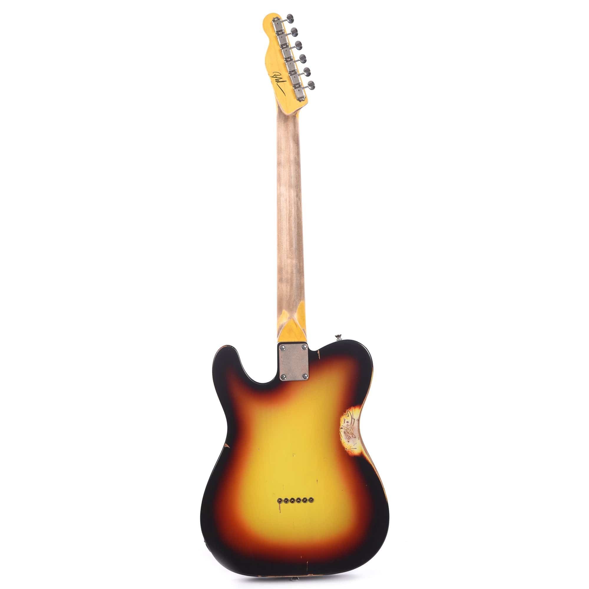 Nash TC-72 3-Tone Sunburst Medium Relic w/3-Ply Black Pickguard & Lollar Pickups Electric Guitars / Solid Body