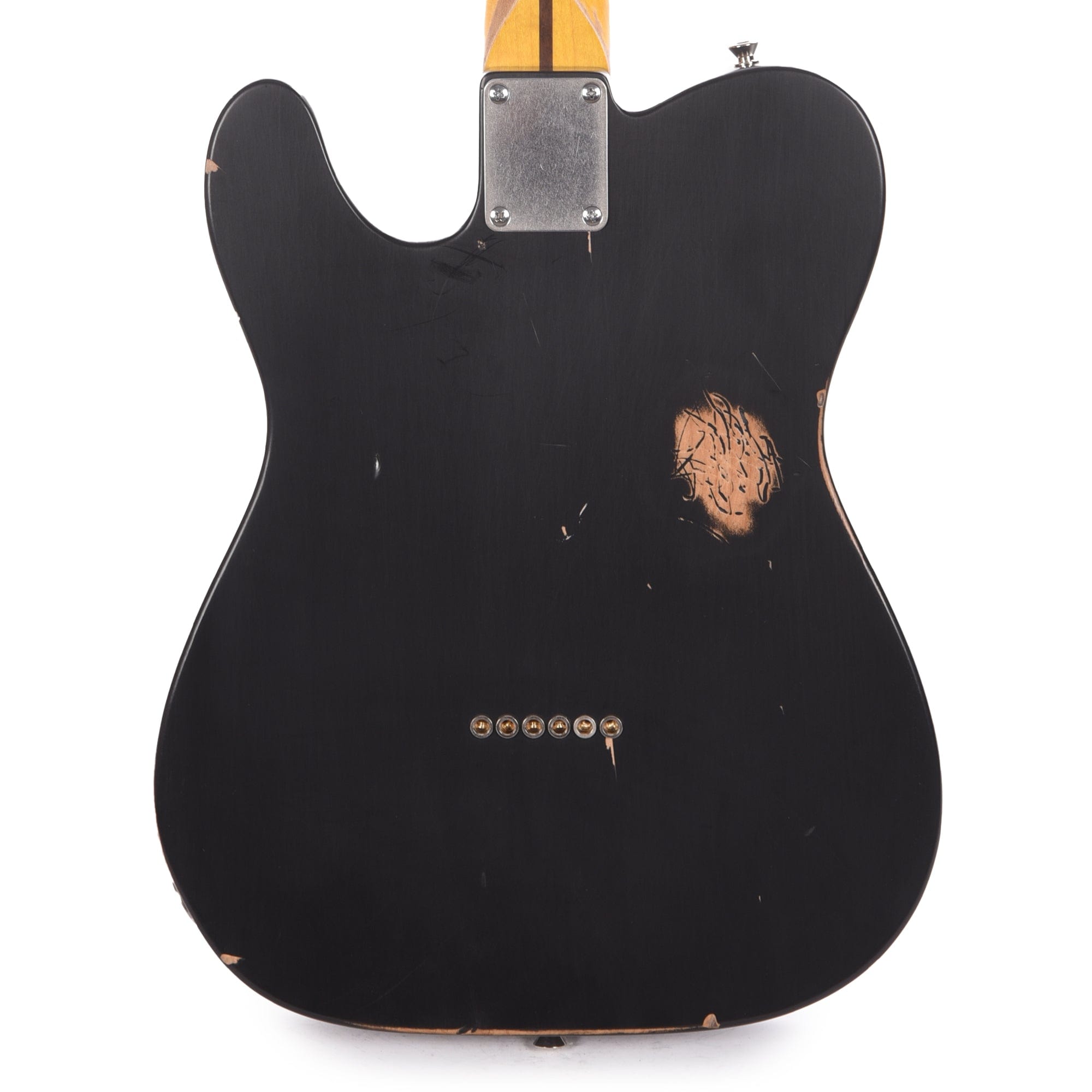 Nash TC-72 Black Medium Relic w/3-Ply Black Pickguard & Lollar Pickups Electric Guitars / Solid Body