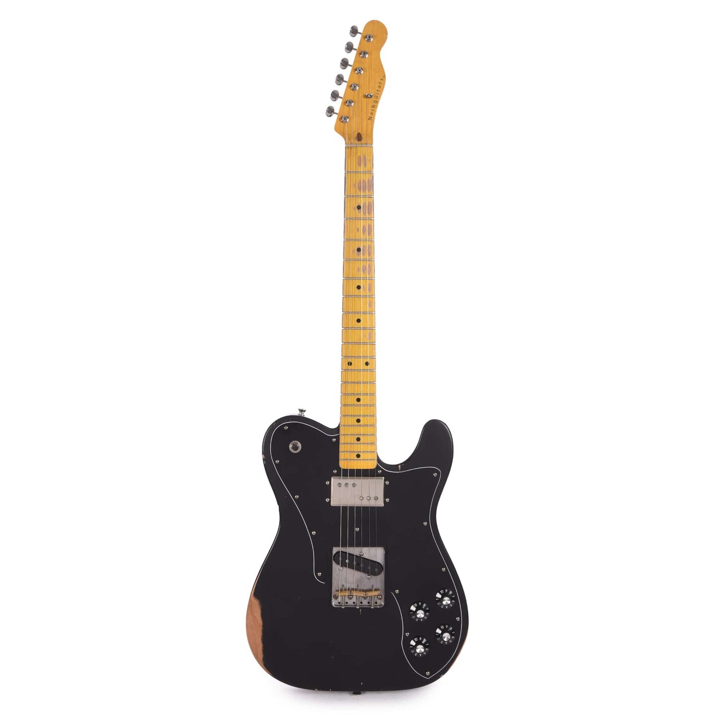 Nash TC-72 Black Medium Relic w/3-Ply Black Pickguard & Lollar Pickups Electric Guitars / Solid Body