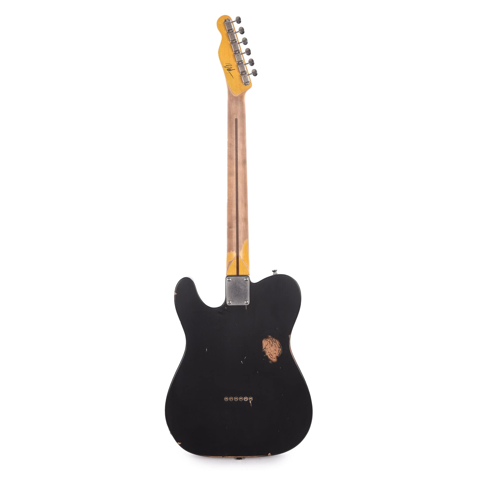 Nash TC-72 Black Medium Relic w/3-Ply Black Pickguard & Lollar Pickups Electric Guitars / Solid Body