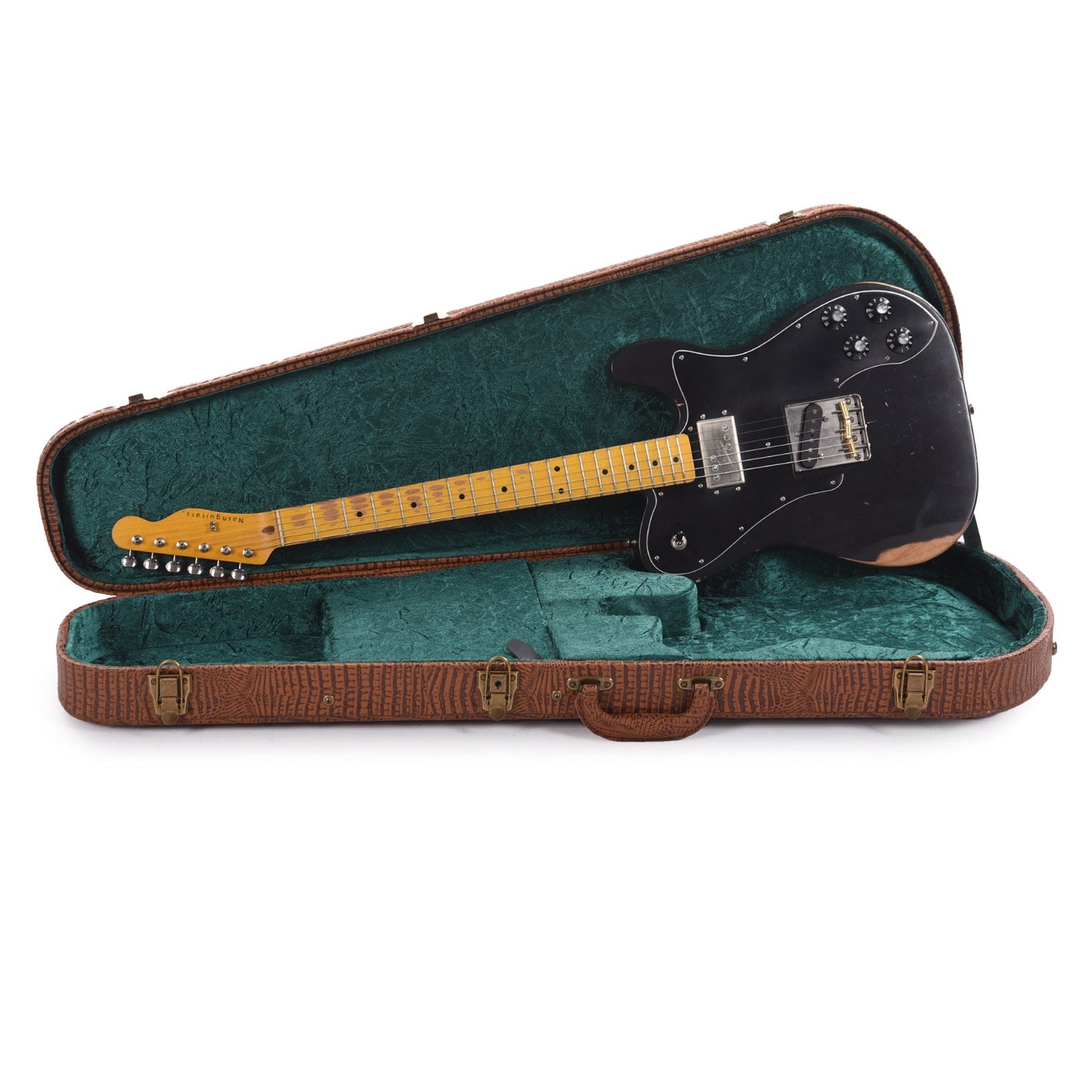 Nash TC-72 Black Medium Relic w/3-Ply Black Pickguard & Lollar Pickups Electric Guitars / Solid Body