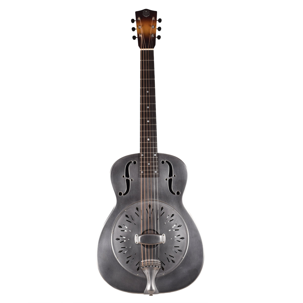 National RAW Single Cone Steel 14-Fret Acoustic Guitars