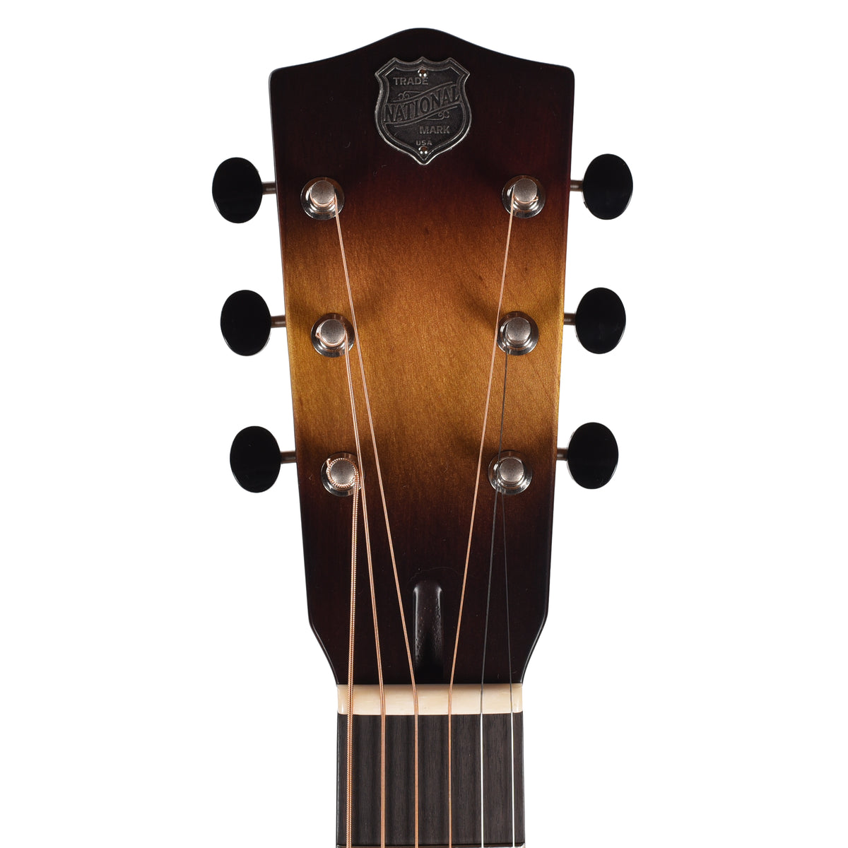 National RAW Single Cone Steel 14-Fret Acoustic Guitars