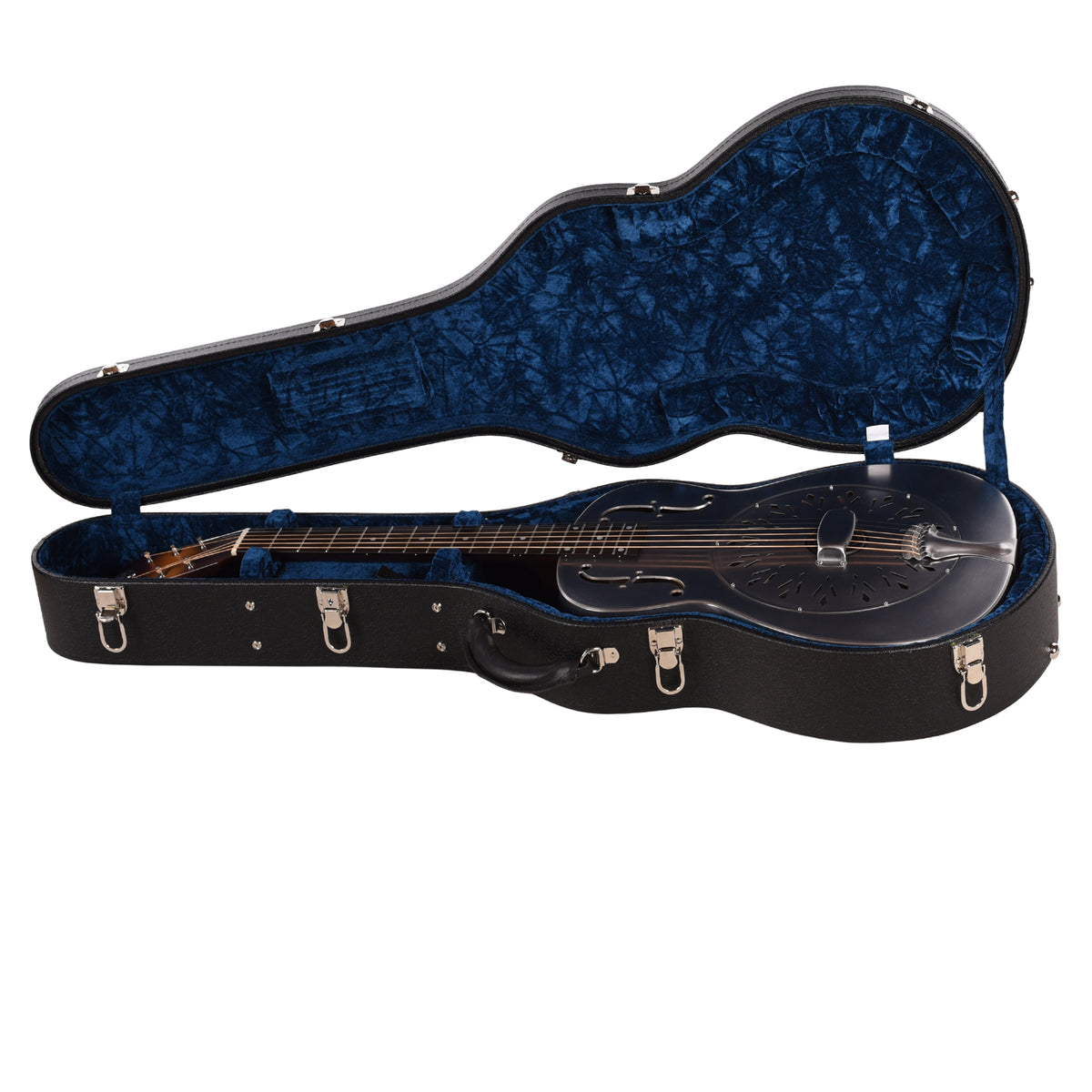 National RAW Single Cone Steel 14-Fret Acoustic Guitars