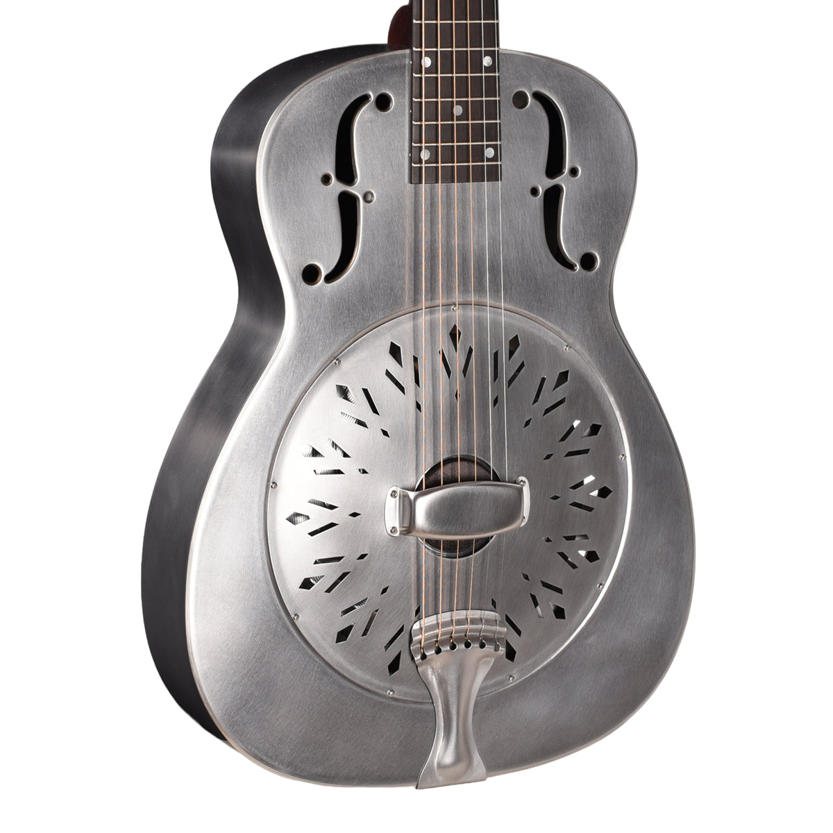 National RAW Single Cone Steel 14-Fret Acoustic Guitars