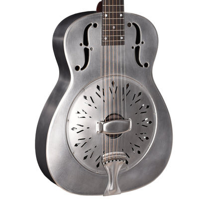 National RAW Single Cone Steel 14-Fret Acoustic Guitars
