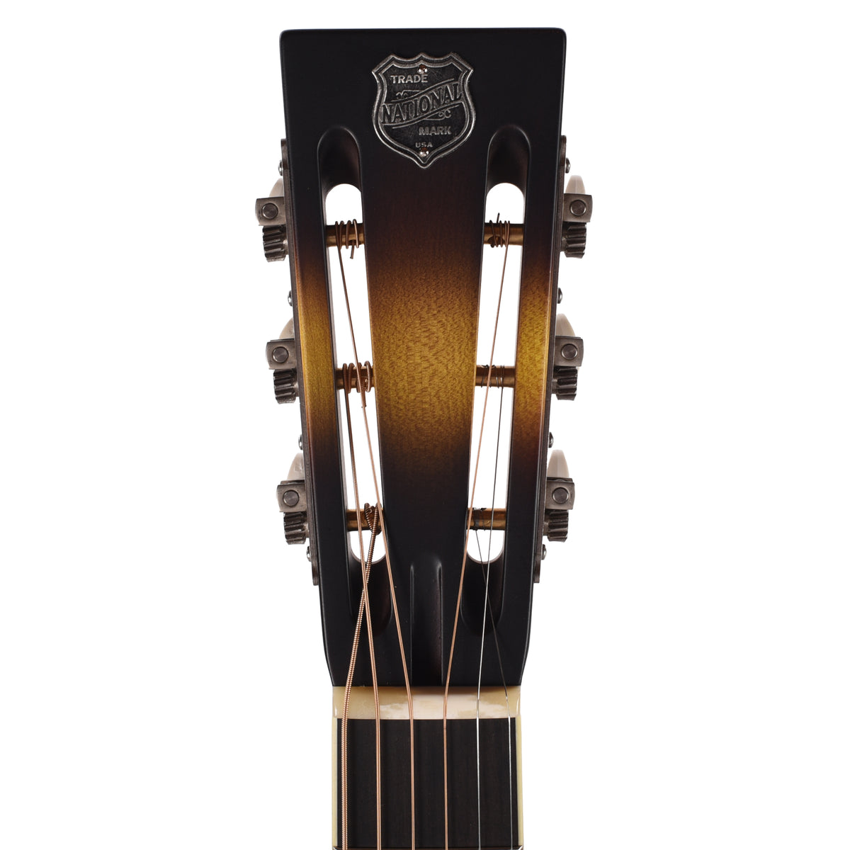 National Style O Single Cone Brass Bright Nickel 12-Fret Acoustic Guitars