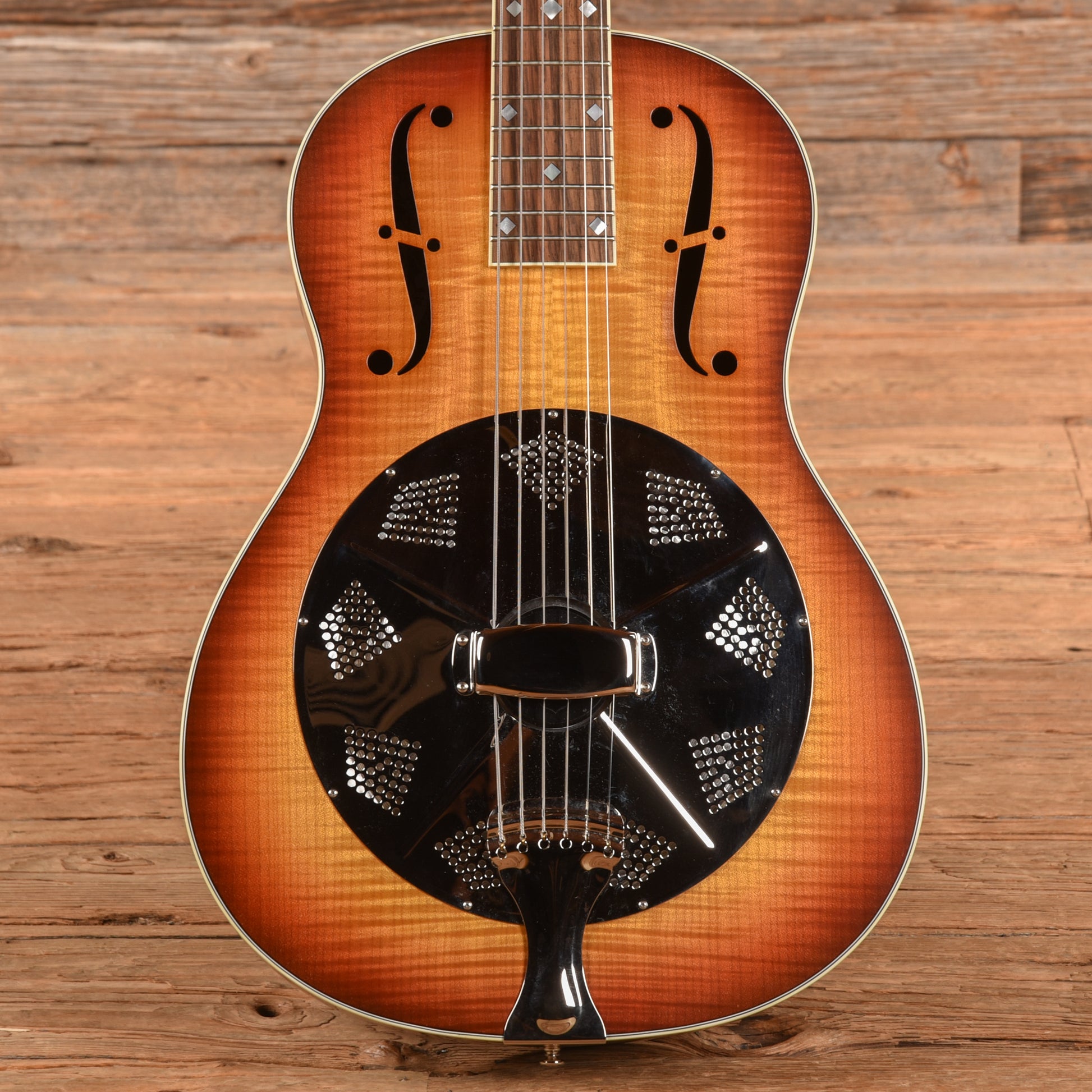 National Estralita Deluxe Sunburst 2020 Acoustic Guitars / Resonator