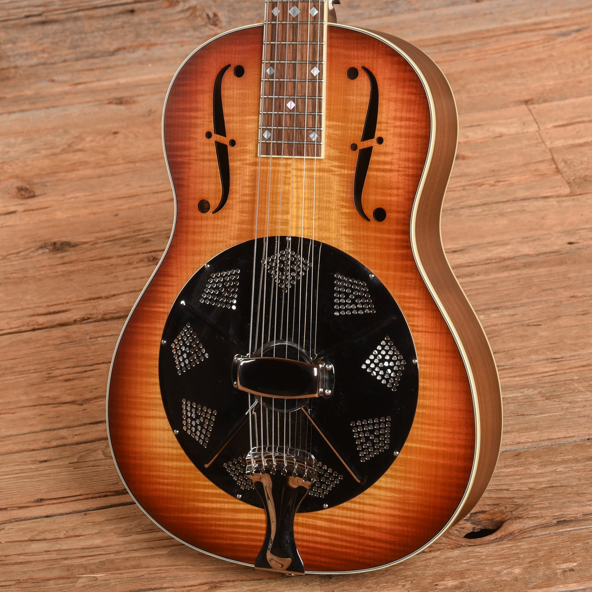 National Estralita Deluxe Sunburst 2020 Acoustic Guitars / Resonator