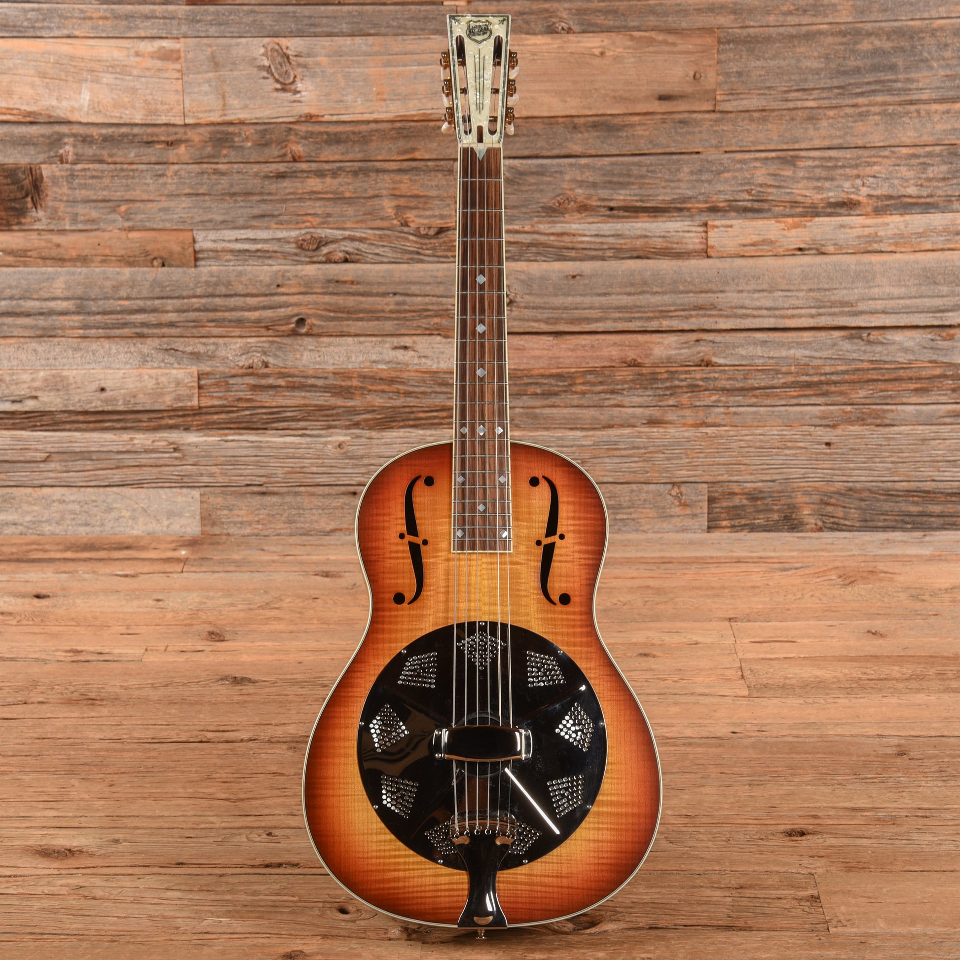 National Estralita Deluxe Sunburst 2020 Acoustic Guitars / Resonator