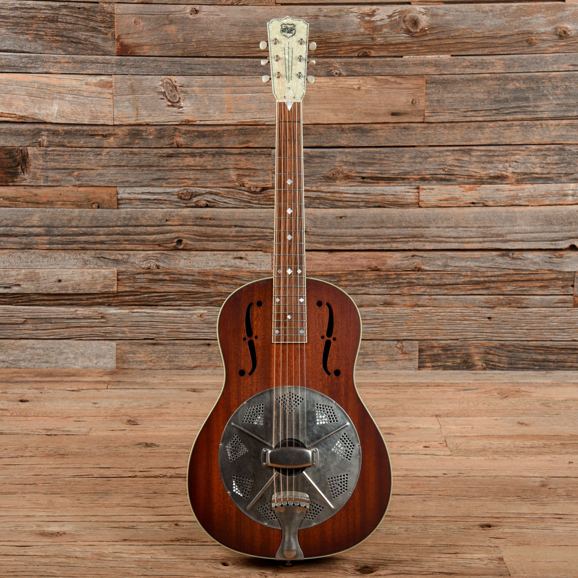 National M-2 Mahogany Brown Acoustic Guitars / Resonator