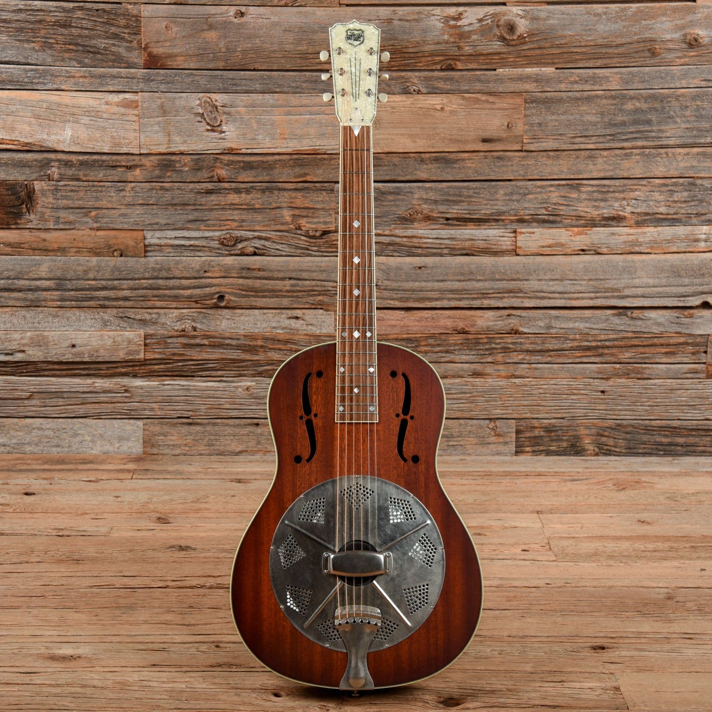 National M-2 Mahogany Brown Acoustic Guitars / Resonator