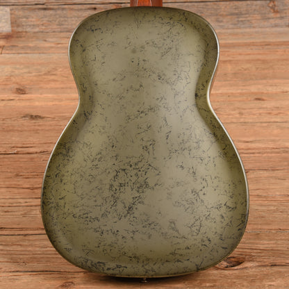 National NRP B-Series 14 Fret Black Rust 2015 Acoustic Guitars / Resonator