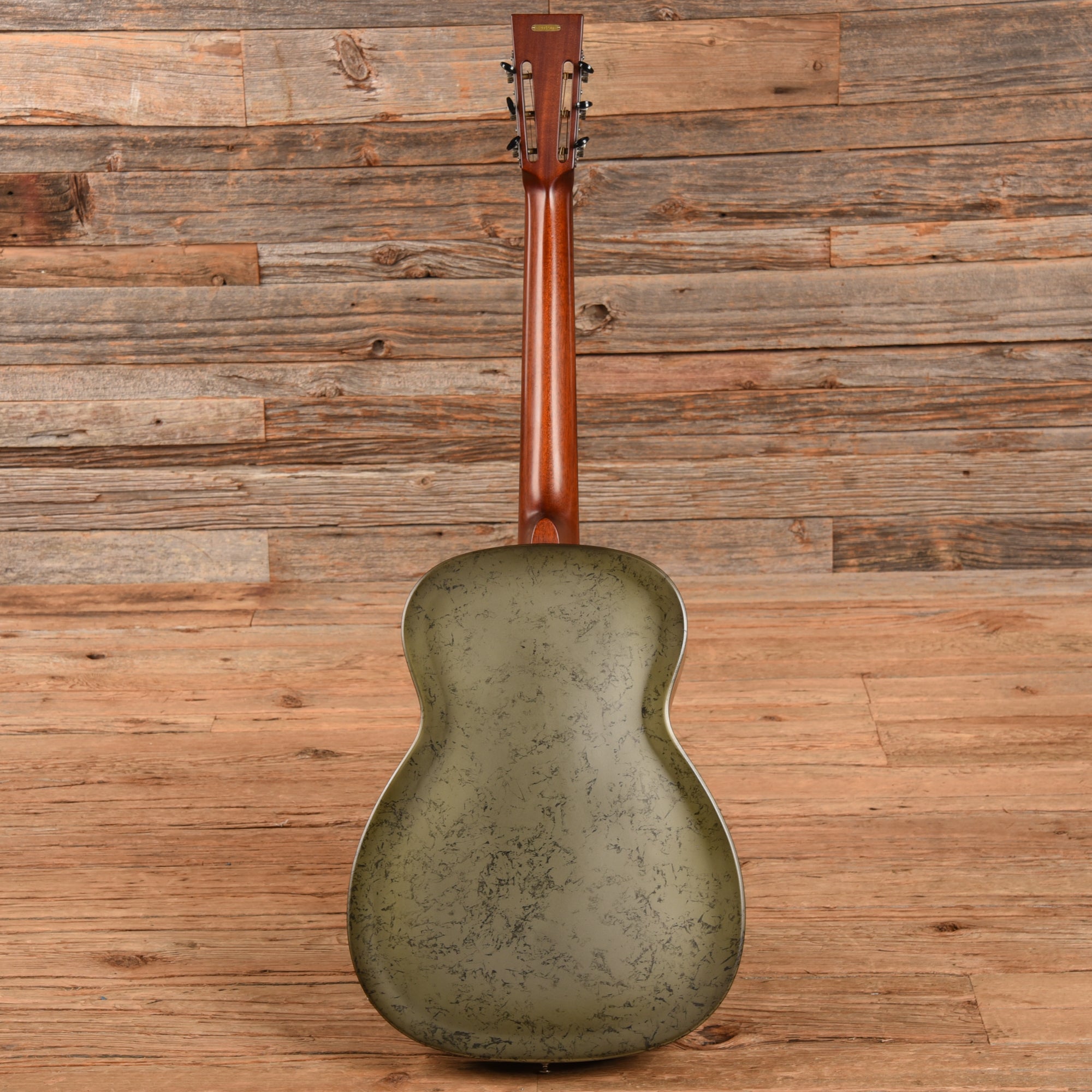 National NRP B-Series 14 Fret Black Rust 2015 Acoustic Guitars / Resonator