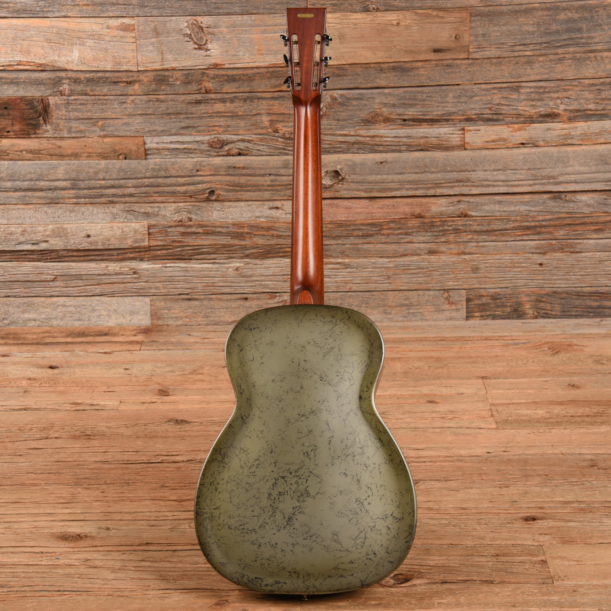 National NRP B-Series 14 Fret Black Rust 2015 Acoustic Guitars / Resonator