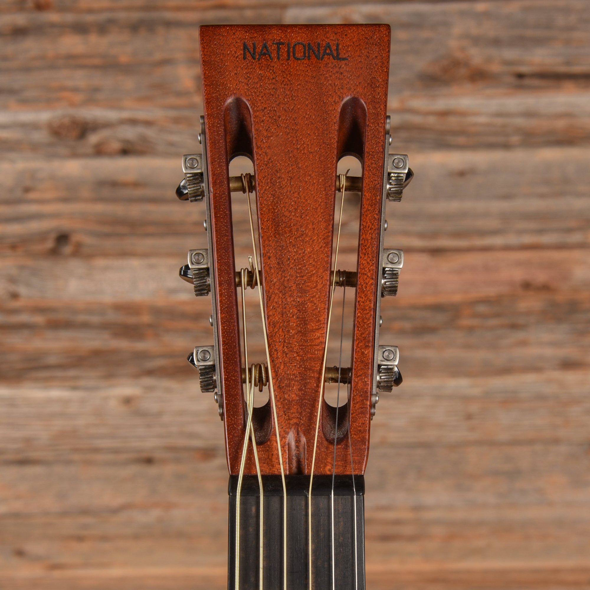 National NRP B-Series 14 Fret Black Rust 2015 Acoustic Guitars / Resonator
