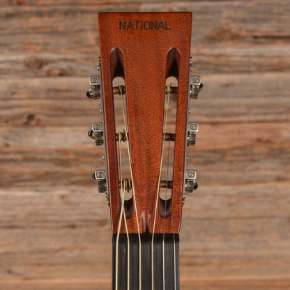 National NRP B-Series 14 Fret Black Rust 2015 Acoustic Guitars / Resonator