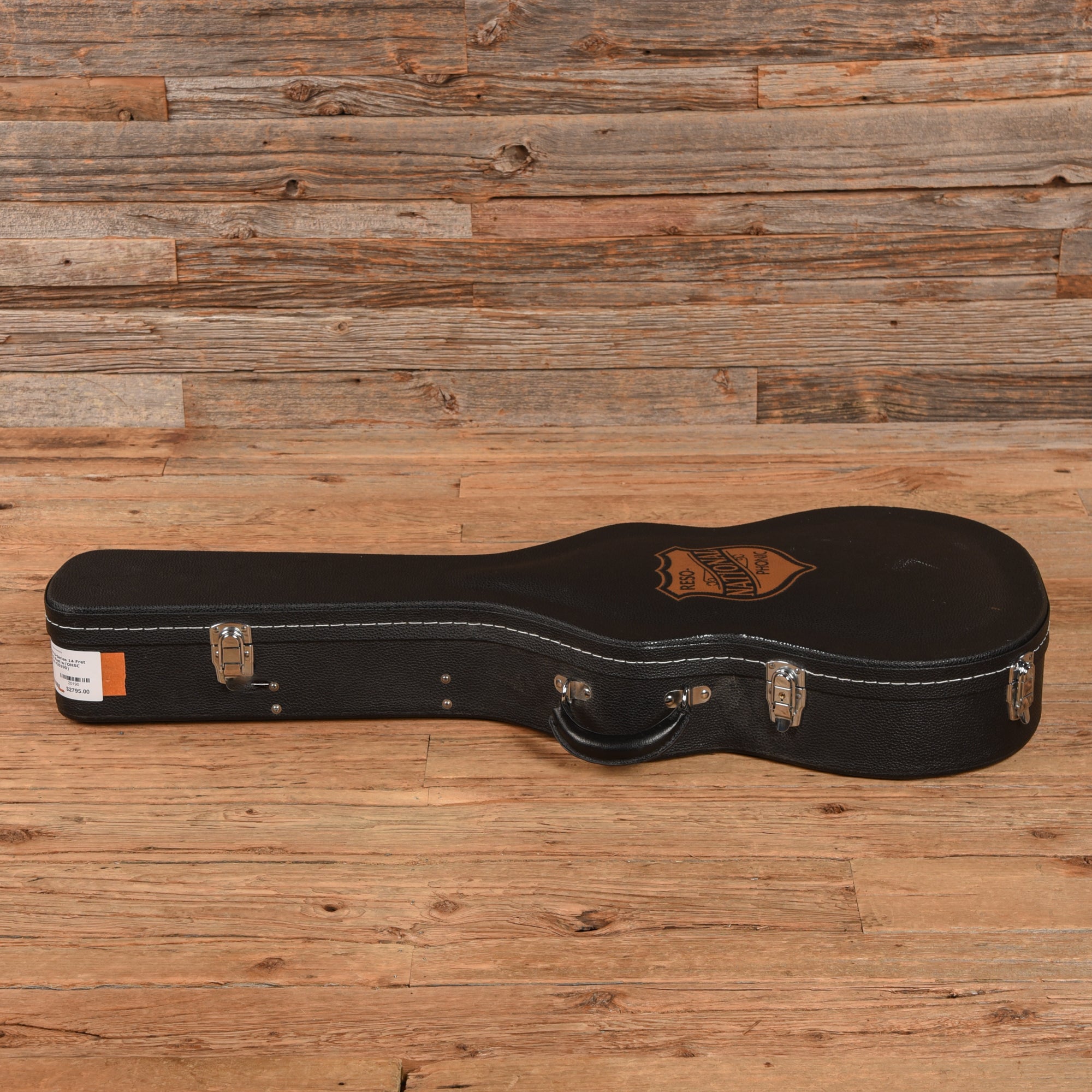 National NRP B-Series 14 Fret Black Rust 2015 Acoustic Guitars / Resonator