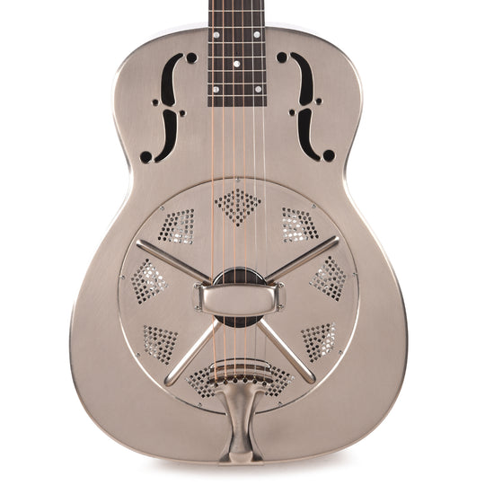 National NRP Single Cone Steel Rubbed Nickel 14-Fret Acoustic Guitars / Resonator