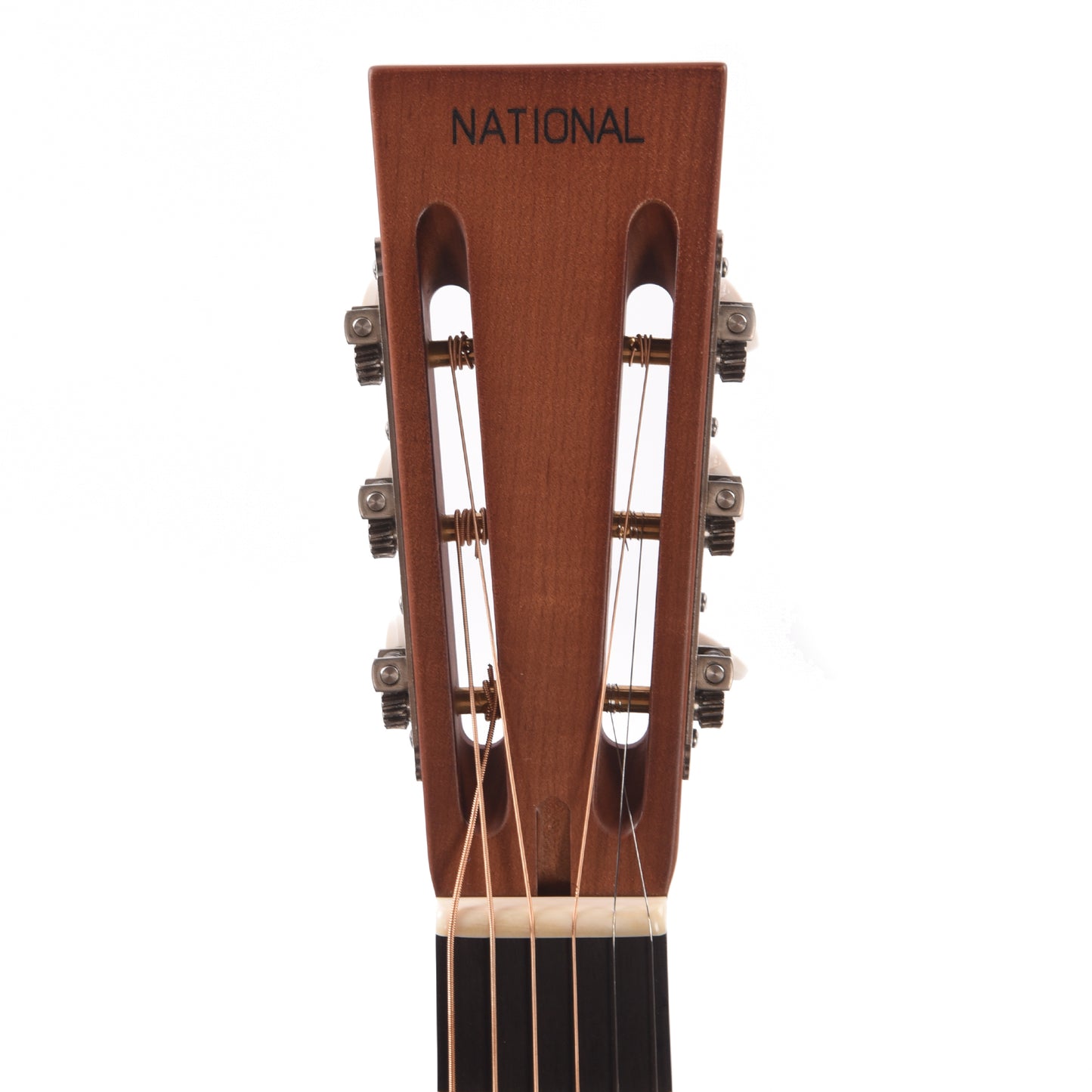 National NRP Single Cone Steel Rubbed Nickel 14-Fret Acoustic Guitars / Resonator