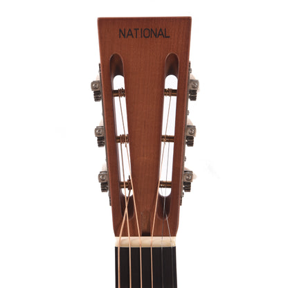 National NRP Single Cone Steel Rubbed Nickel 14-Fret Acoustic Guitars / Resonator