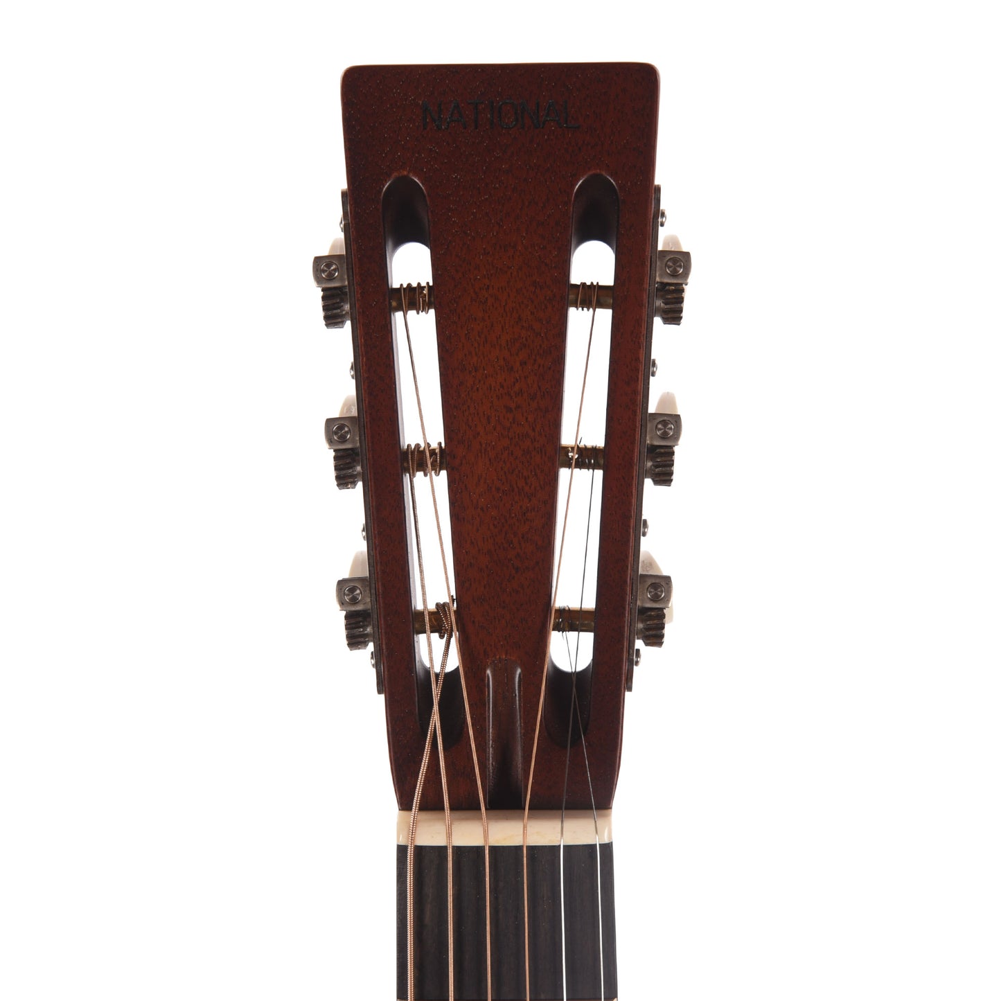 National NRP Single Cone Steel Rubbed Nickel 14-Fret Acoustic Guitars / Resonator