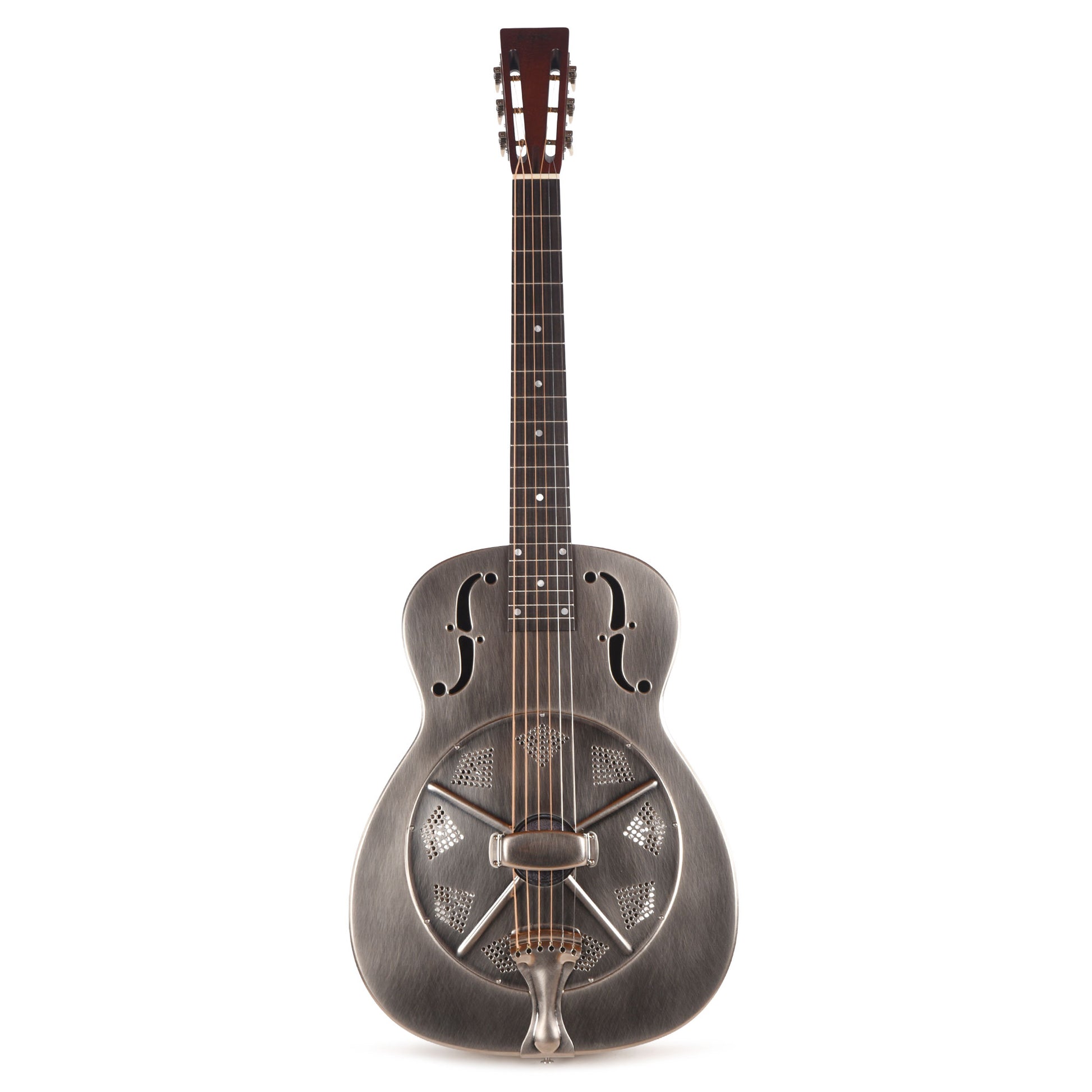 National NRP Single Cone Steel Rubbed Nickel 14-Fret Acoustic Guitars / Resonator