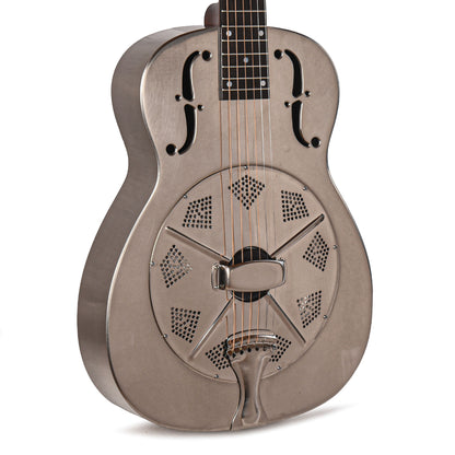 National NRP Single Cone Steel Rubbed Nickel 14-Fret Acoustic Guitars / Resonator