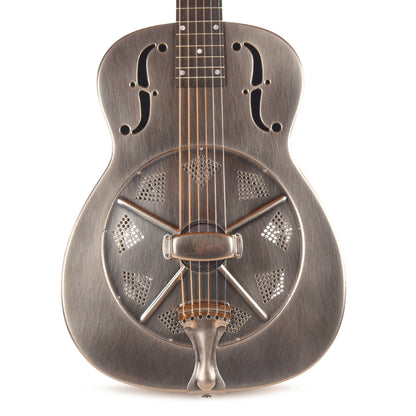 National NRP Single Cone Steel Rubbed Nickel 14-Fret Acoustic Guitars / Resonator