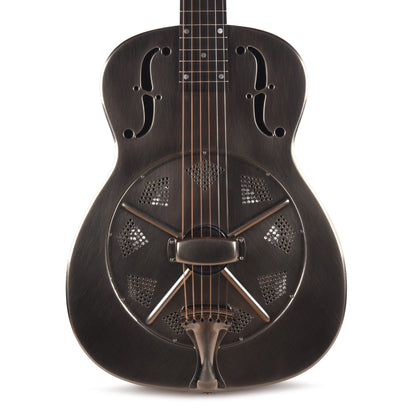 National NRP Single Cone Steel Rubbed Nickel 14-Fret Acoustic Guitars / Resonator