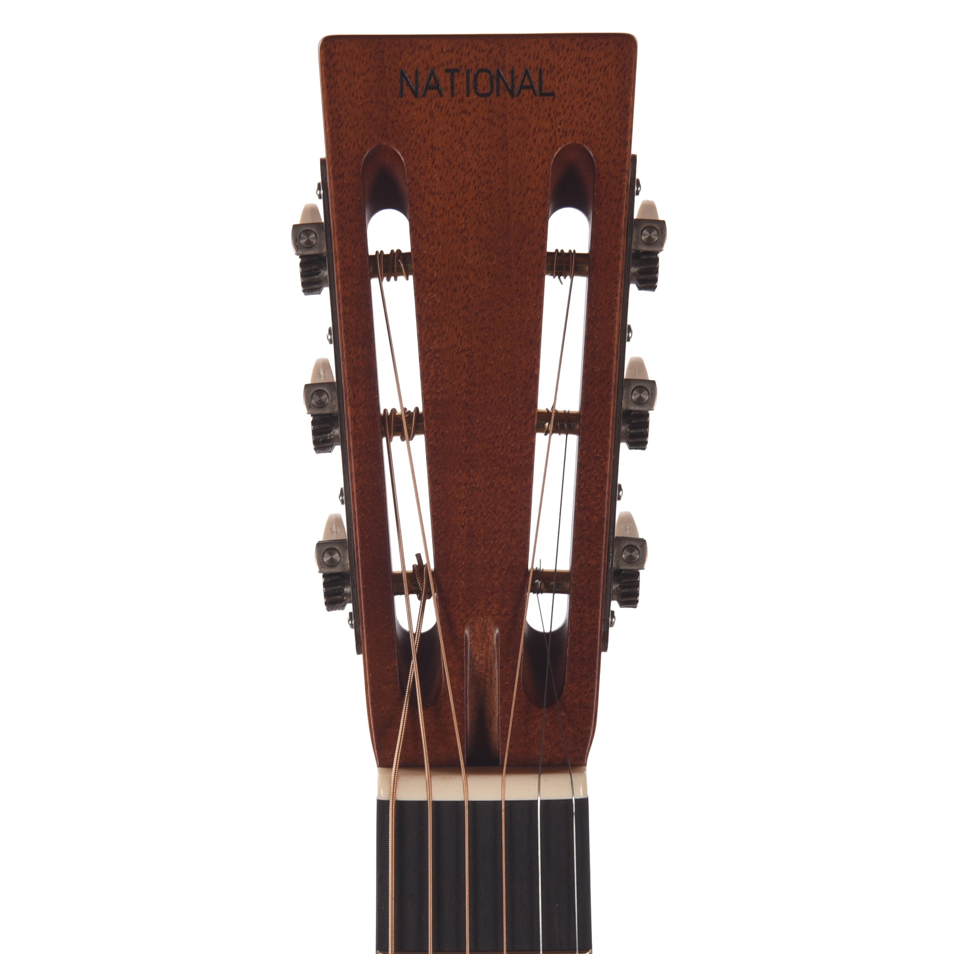 National NRP Single Cone Steel Rubbed Nickel 14-Fret Acoustic Guitars / Resonator