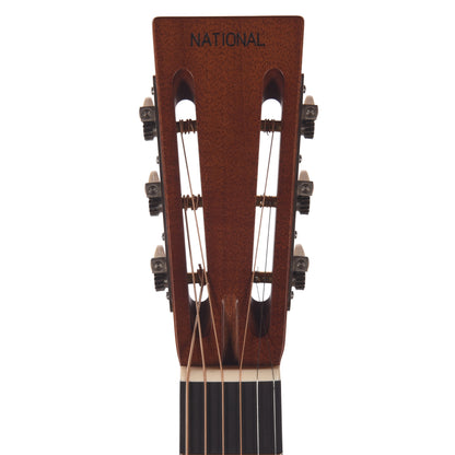 National NRP Single Cone Steel Rubbed Nickel 14-Fret Acoustic Guitars / Resonator