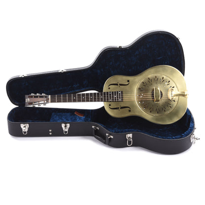 National RAW Single Cone Brass 12-Fret Acoustic Guitars / Resonator