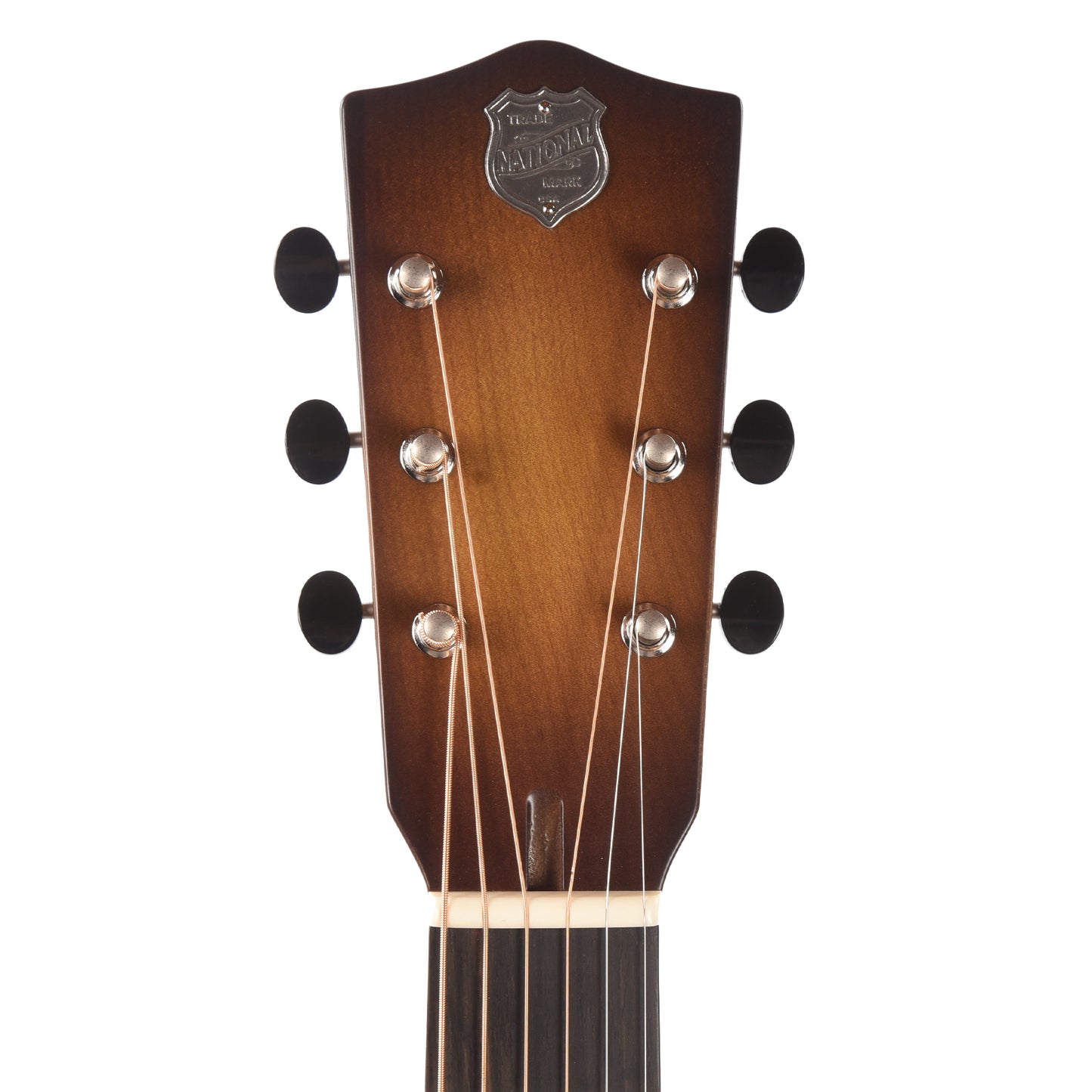 National RAW Single Cone Steel 14-Fret Acoustic Guitars / Resonator