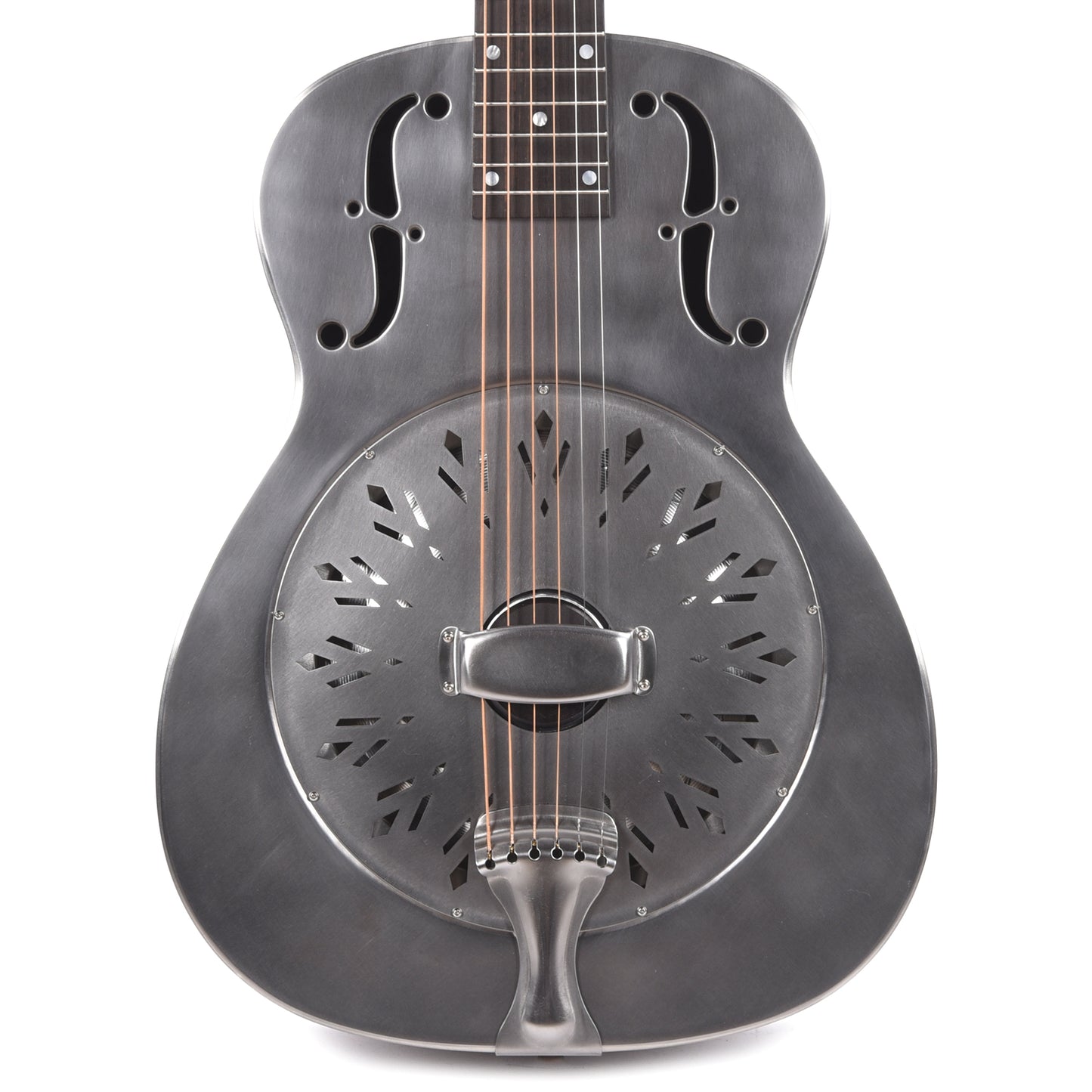 National RAW Single Cone Steel 14-Fret Acoustic Guitars / Resonator