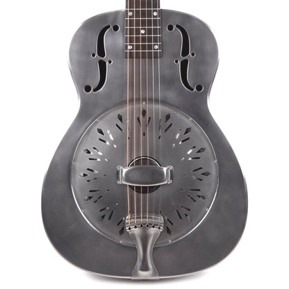 National RAW Single Cone Steel 14-Fret Acoustic Guitars / Resonator