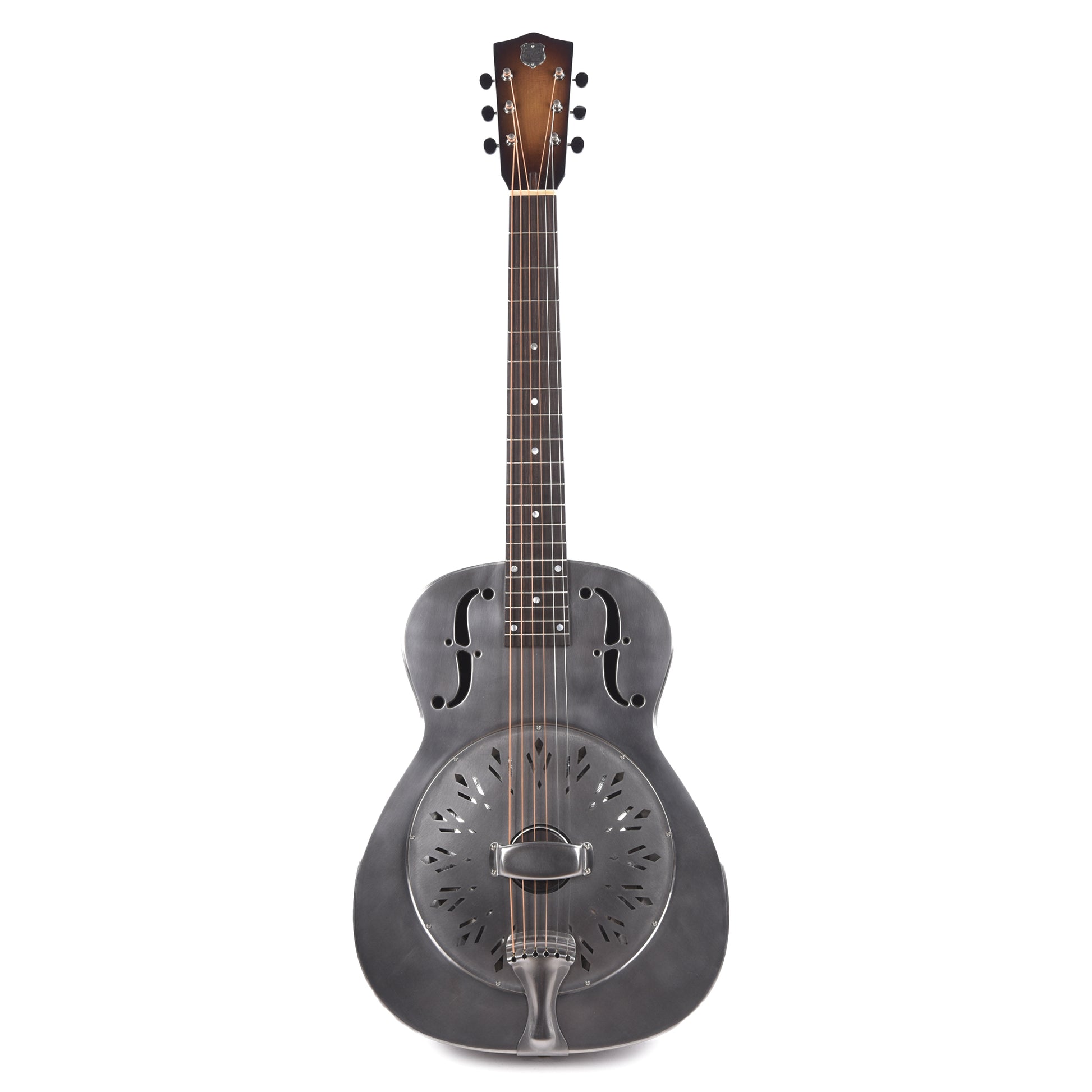 National RAW Single Cone Steel 14-Fret Acoustic Guitars / Resonator
