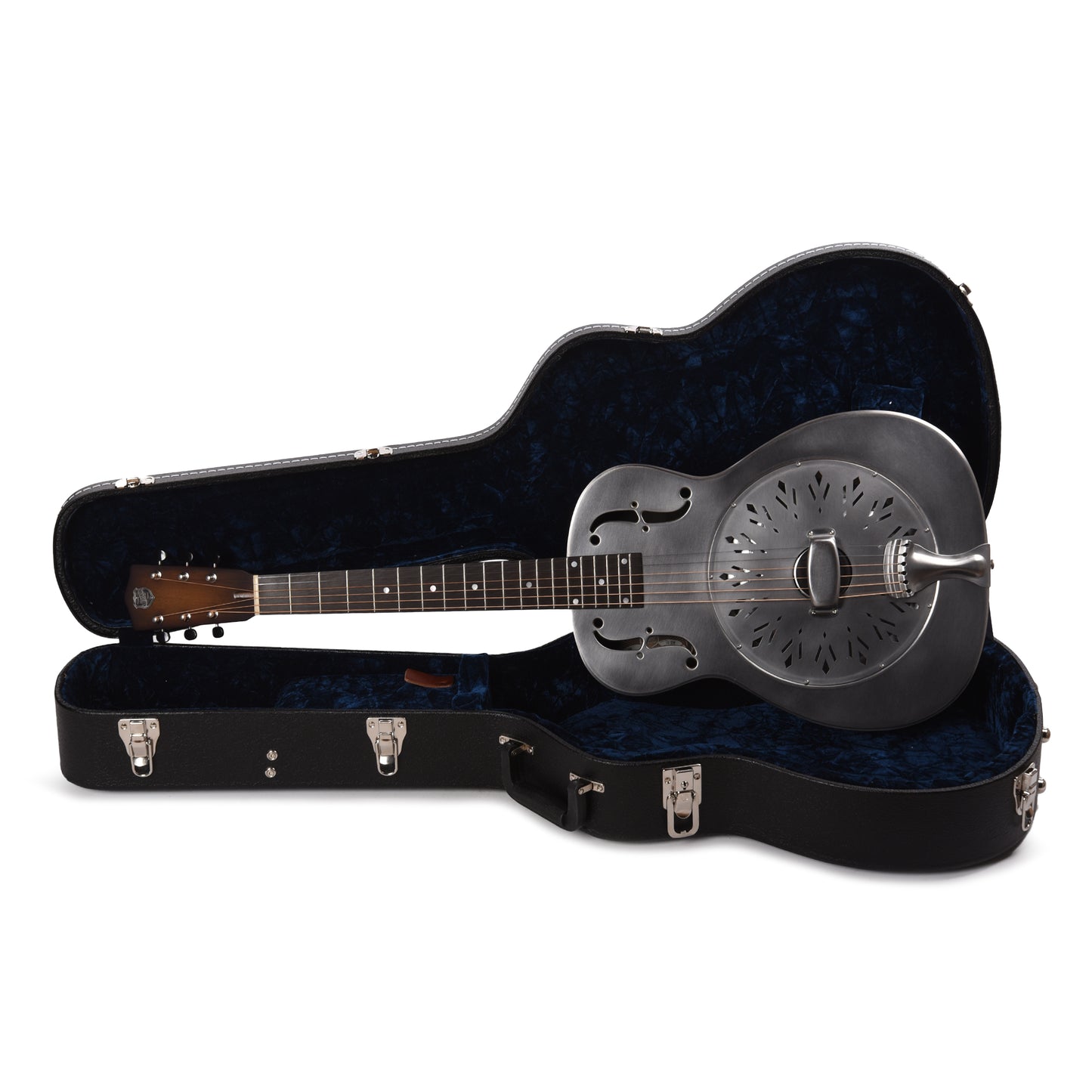 National RAW Single Cone Steel 14-Fret Acoustic Guitars / Resonator